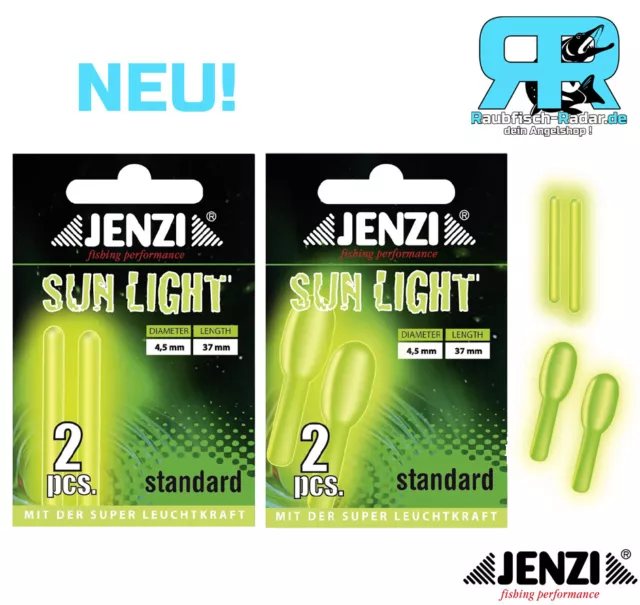 Knicklicht 10x Knicklichter extrem hell Nachtangeln Bissanzeiger SUN LIGHT JENZI