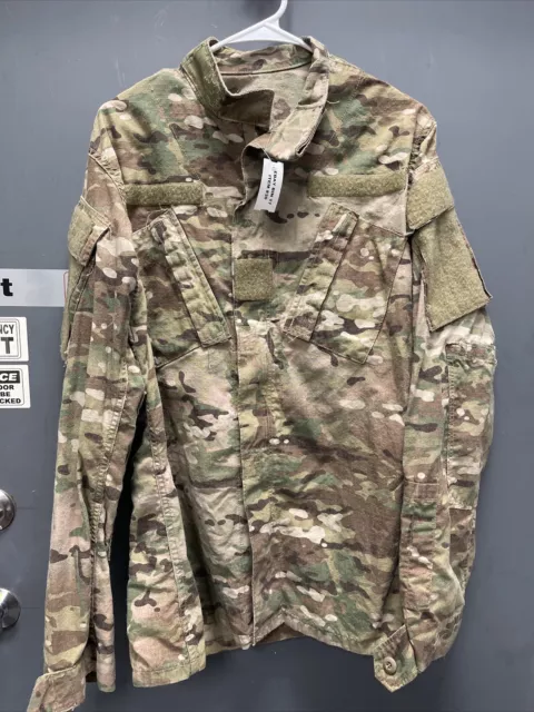 US Army Camo OCP Combat Uniform Multicam Coat Size Small Long NWOT