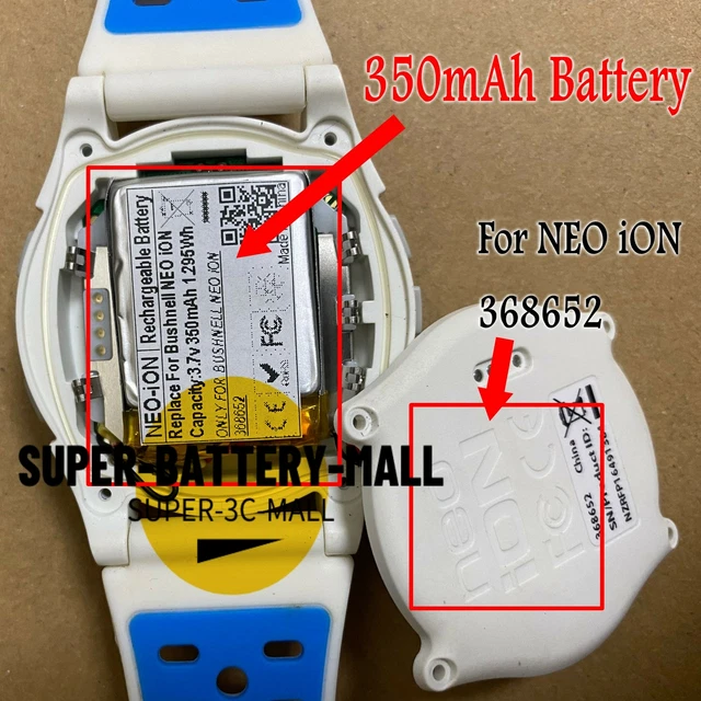 Neo Ion Bushnell Neo Xs Battery Replacement 350MAH BATTERY
