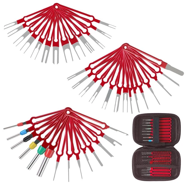 Kit De 30 Outils De Débranchement Pour Câbles Auto - Extracteur De Broches Et Connecteurs