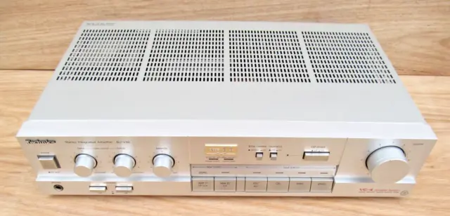 Vintage TECHNICS SU-V40 Stereo Integrated Amplifier Working