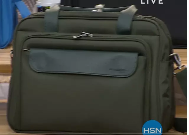 Samantha Brown Essential Carry All Bag with Packing Cubes FOREST GREEN NWT