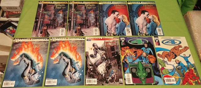 MARVEL KNIGHTS Fantastic Four 1234 #1-4 Complete Set 2001 JAE LEE and 4 #23-24