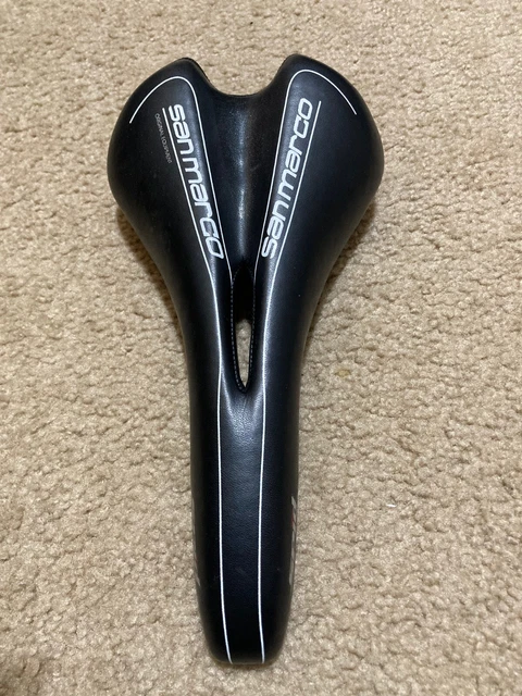 Selle San Marco Ponza – Siège Vélo Route Noir Et Blanc – Occasion