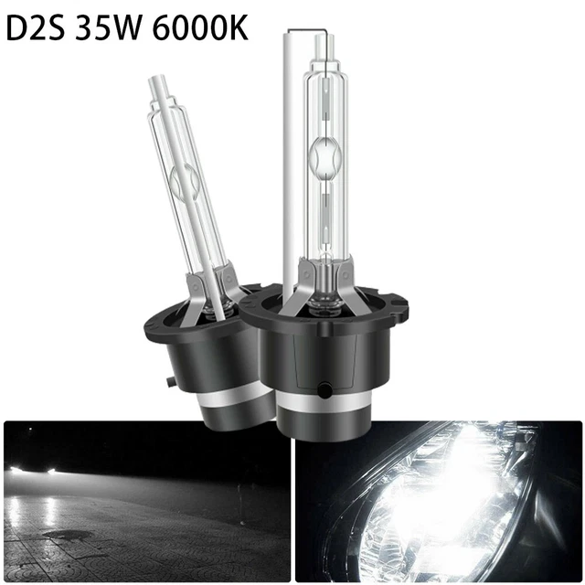 Durable Headlight Bulb Parts Replacement Vehicle 12V White 2pcs / Set 35w