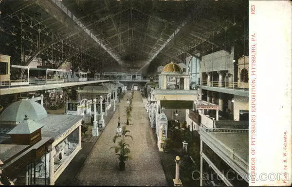 1906 Pittsburgh Exposition-Interior,PA Allegheny County Pennsylvania Postcard