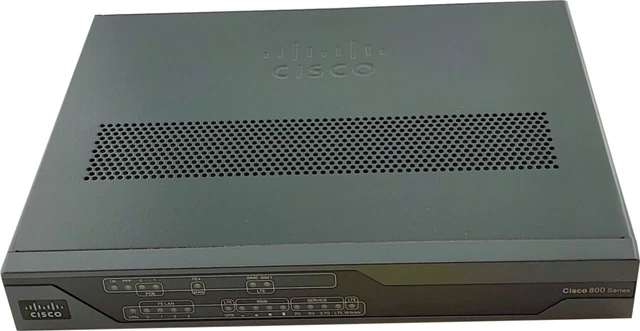 CISCO C881G-4G-GA-K9 SECURE Fe Router 4G LTE $223.43 - PicClick AU