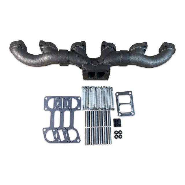 Complete New Aftermarket Pre EGR Manifold For 12.7 + Mounting Kit Part #23511978