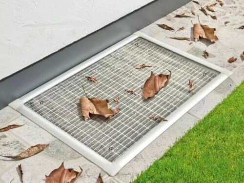 Lichtschachtabdeckung Für Kellerlichtschächte Und Terrassenbeläge