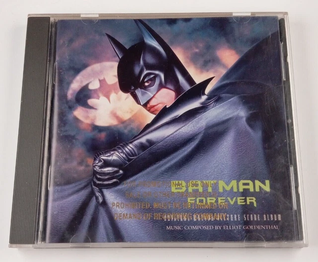 BATMAN FOREVER (ORIGINAL Soundtrack) O.S.T. (CD) 1995 Radio Station ...