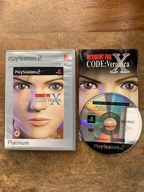 Jeu PS2 Resident Evil Code: Veronica X - Version PlayStation 2 - En Bon état