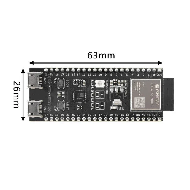 ESP32-S3-DEVKITM-1 ESPRESSIF AIOT Development Board Series £28.45 ...