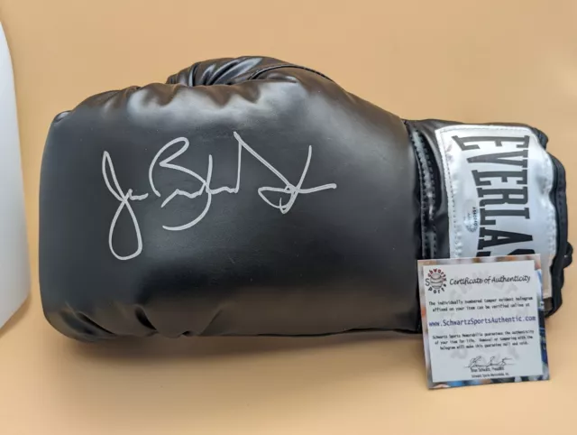 JAMES "Buster" DOUGLAS Signed Everlast Boxing Glove - SCHWARTZ