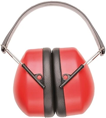 663 Protettore orecchie super rosso PW41RER Portwest prodotto originale di alta qualità nuovo