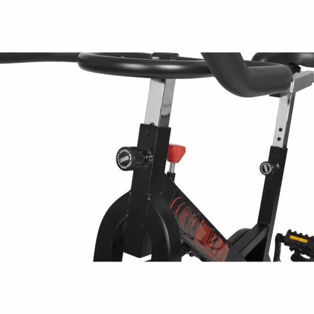 GORILLA SPORTS® Heimtrainer Fahrrad Indoor Cycling Trimmrad Ergometer Speedbike 3