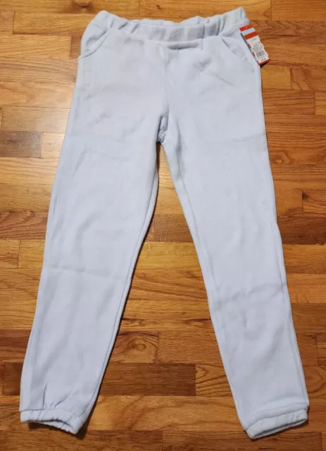 Cat & Jack BLUE Fleece Pajama Pants Joggers Girls JUNIORS Large 10 12 Plus NWT