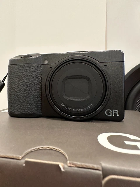 Ricoh GR III Digital Camera Black 658 Shutter Count