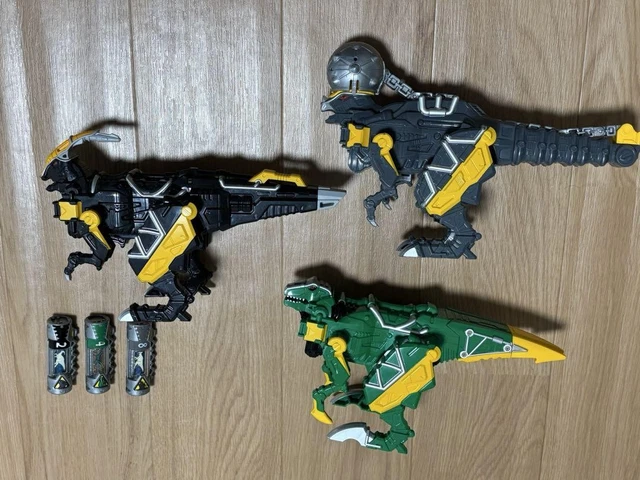 Bandai Kyoryuger Dino Force Brave Zyudenryu Series 01 RAPTOR-X 02 PARASAIZER Lot | UK