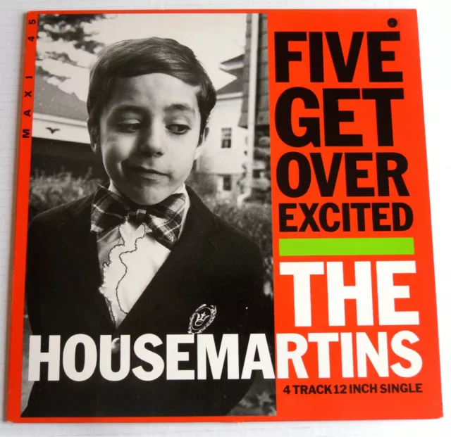 Maxi 45 Tours The Housemartins Five Get Over Excited Original 1987 - 12"