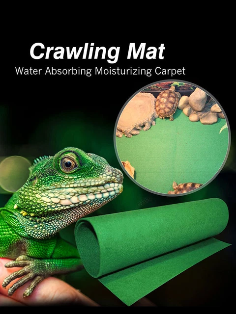 Gecko Substrate Mat Turtle Bedding Reptile Carpet Rug Terrarium Carpet