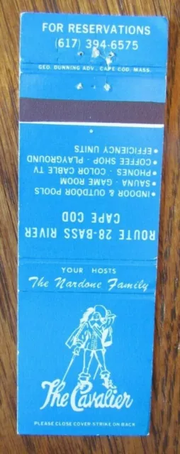 Cavalier Matchbook Matchcover: Cavalier (Bass River, Massachusetts) -E13