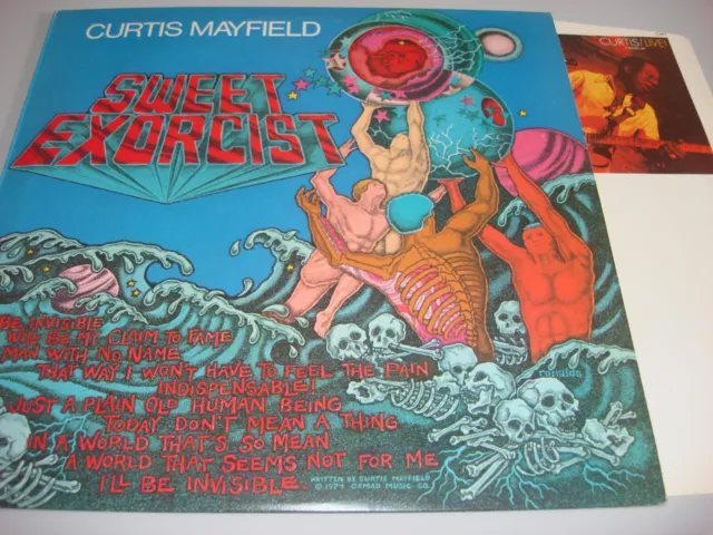 12"Album Vinyl Schallplatte LP curtis mayfield sweet exorcist