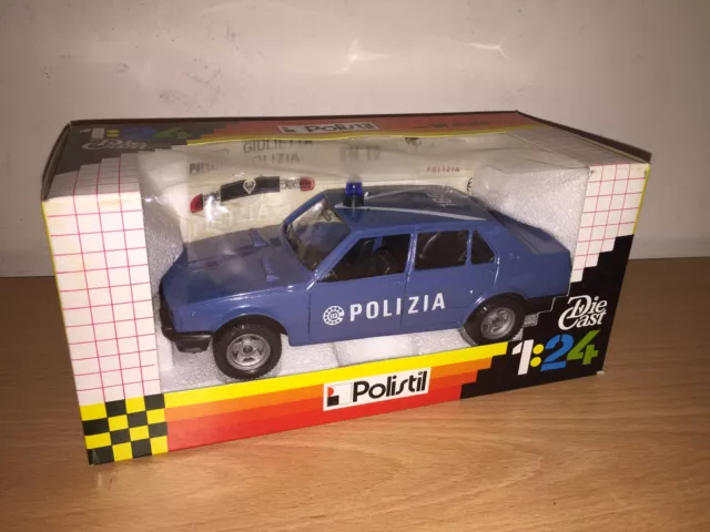 1:24 Series SN19 Alfa Romeo JULIETTA POLICE Polystyle Metal MIB