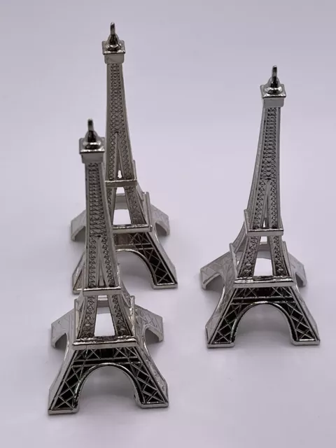 Estatuilla de 3,5"" de la Torre Eiffel de París boda quinceañera dulce 16 decoración de fiesta