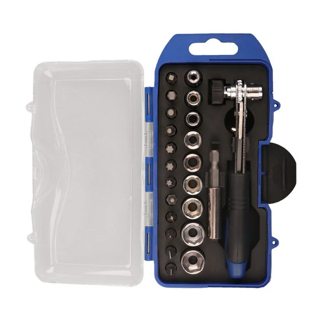 23 en 1 mini cliquet-bits ensemble réparation-outils kit prises tournevis ensem