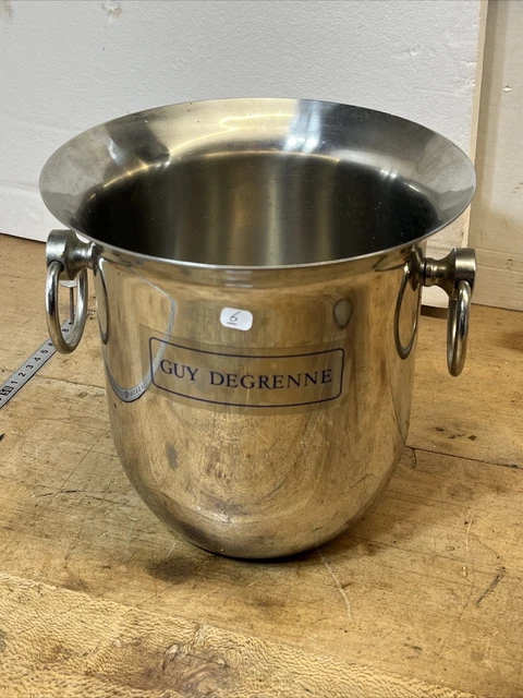 Seau à champagne GUY DEGRENNE inox 18/10 - Made in France, s 24