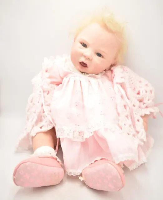 Reborn Baby Olivia by OOAK Doll by Artist Sylvia Jantzen Jen Printy