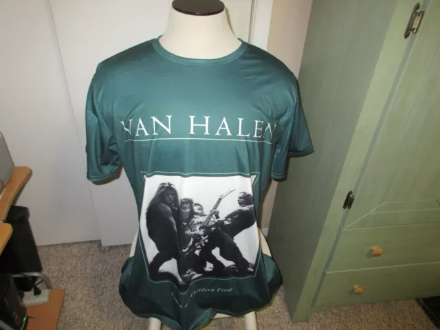 Van Halen Women and Children First Two Sided Tshirt New