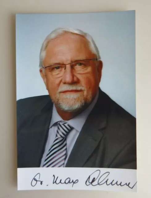 Autogramm Max Lehmer CSU Politiker MdB (72889)