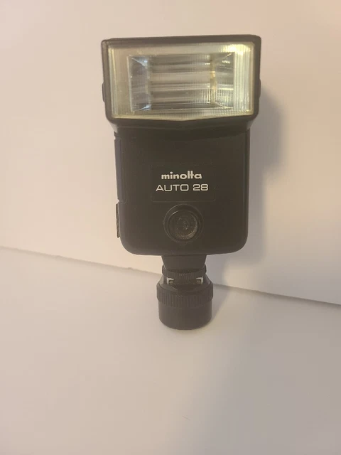 Minolta Auto 28 Shoe Mount Flash