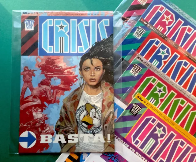 CRISIS, 2000AD Presents #1-#63 (Fleetway UK 1988-91) Choose your Issues!