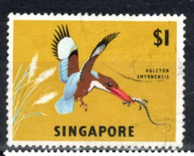 Qe11 Singapore Sg. 88 And Sg. 87 Very Fine Used