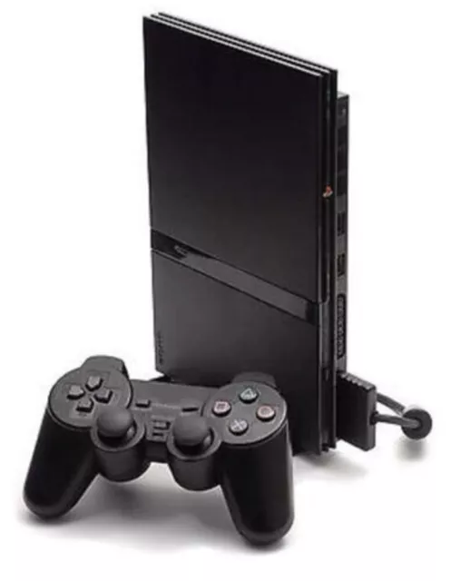 Sony PlayStation 2 PS2 Slim Console w/ NEW LASER + Controller & Cords Guaranteed