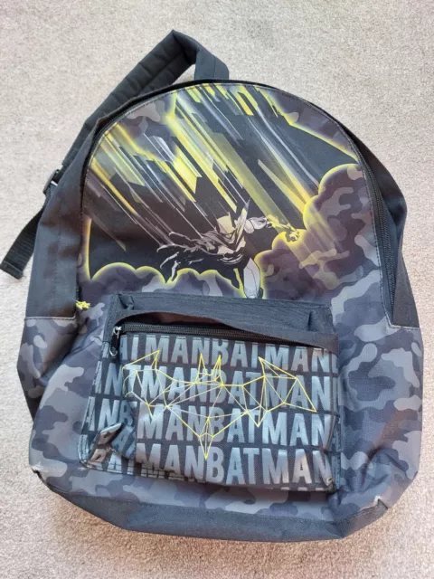 KIDS CHILDREN'S TODDLERS JUNIOR Batman BACKPACK RUCKSACK LUNCH SCHOOL BAG