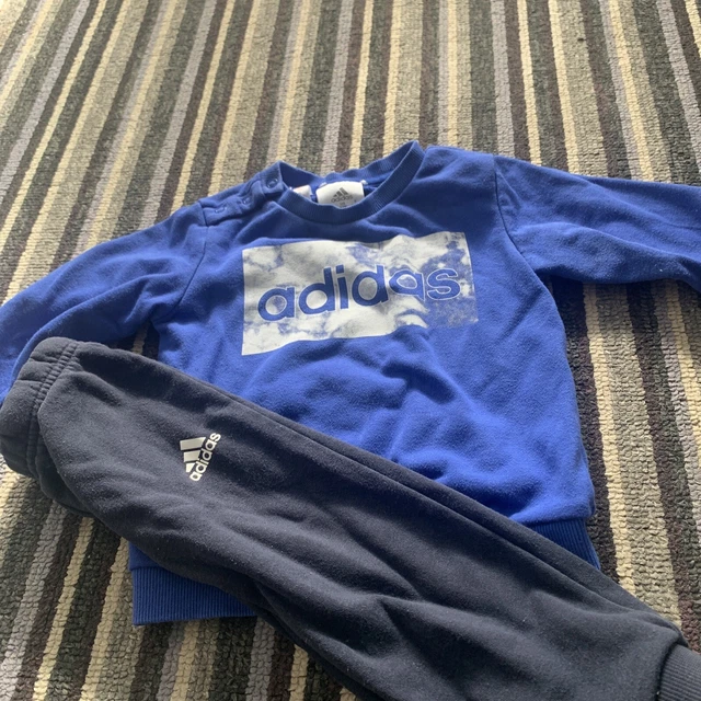 Adidas Baby Boys Tracksuit Size9-12 Months Designer
