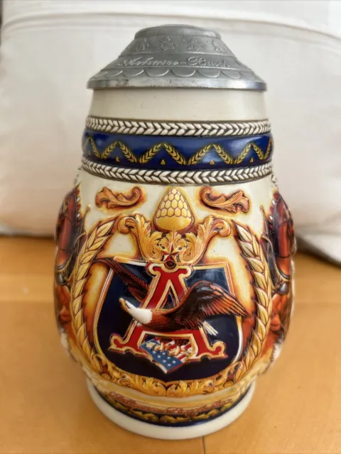 Anheuser-Busch Collectors Club 1997 Membership Stein "Pride and Tradition" CB5