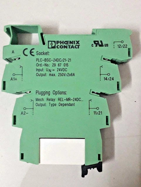 PHOENIX CONTACT PLC-BSC-24DC/21-21 2967015 New $283.77 - PicClick CA