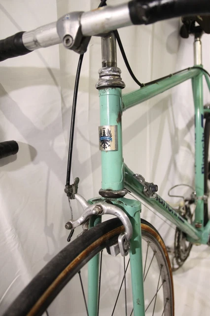 Bianchi mod. Rekord 841 Sachs Huret celeste eroica bici corsa vintage 8