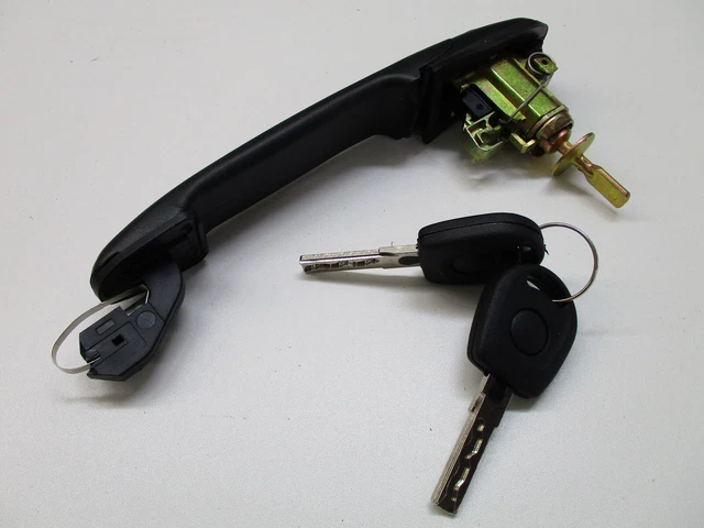 Poignée De Porte Avant Droite Ou Gauche Pour Ford Galaxy I (1995-2005) - Noire, Neuve, Facile à Installer