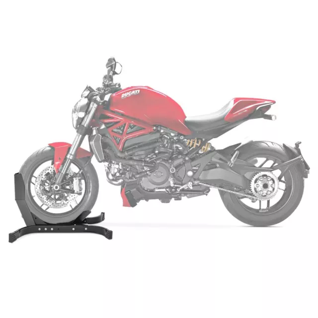 Motorradwippe CS Easy Plus für Ducati Monster 821 Motorradständer bis 21 Zoll sw