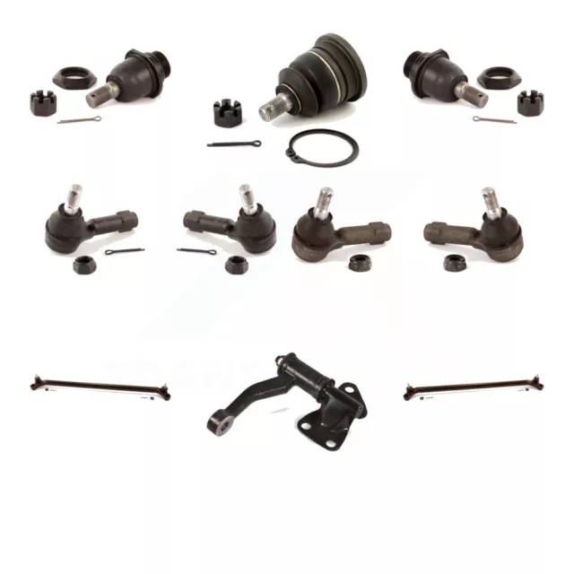 Front Tie Rod End Ball Joints Center link Idler Arm Kit (10Pc) For Nissan