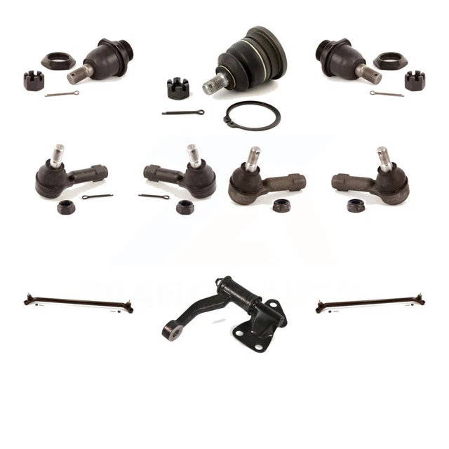 Front Tie Rod End Ball Joints Center link Idler Arm Kit (10Pc) For Nissan