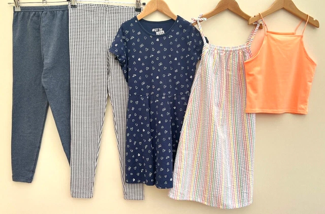 Girls Bundle Of Clothes Age 9-10 Nutmeg Miss E-Vie F&F