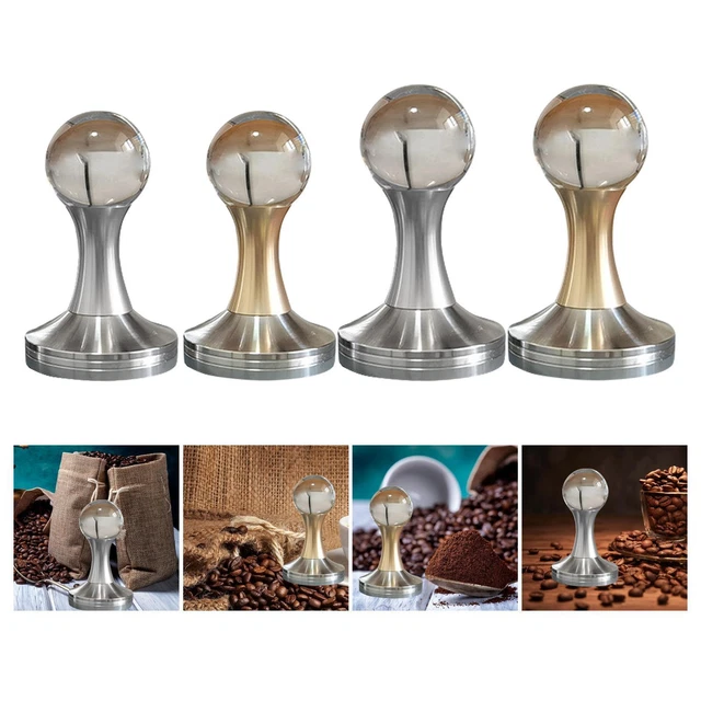 Acier inoxydable Café Tamper Grind Tamper Espresso Marteau Espresso