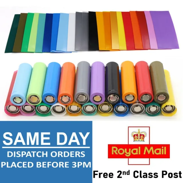 18650 Battery Wraps Heat Shrink PVC Sleeves