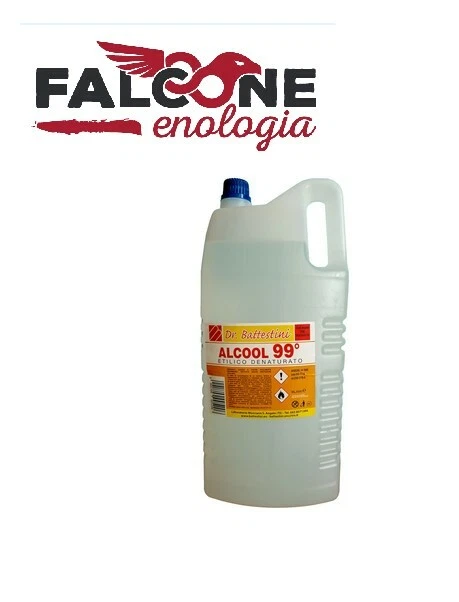Alcool Etilico Denaturato 99,9° - Flacone Da 5 Litri, Per Pulizie E Utilizzi Tecnici - Foto 5